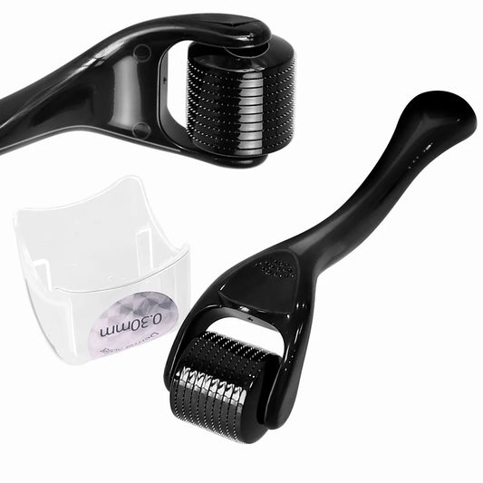 Titanium Derma Roller Facial Skin Care Micro Needle Roller for Hair Regrowth