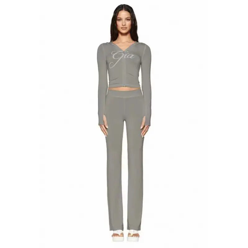 Gia Slim Fit Jacket & Pants For Women