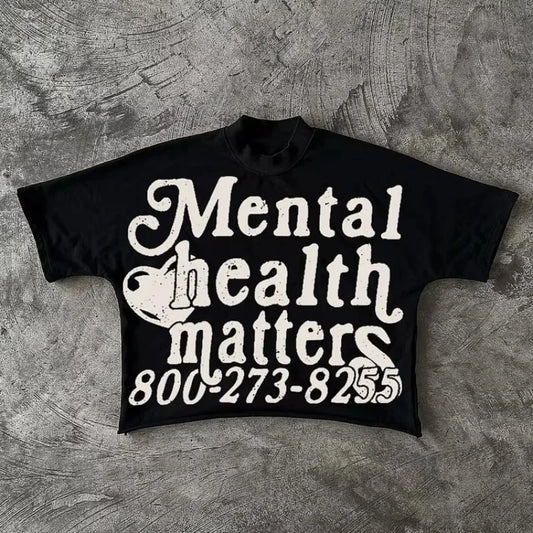 Mental Health Matters Graphics T-Shirts